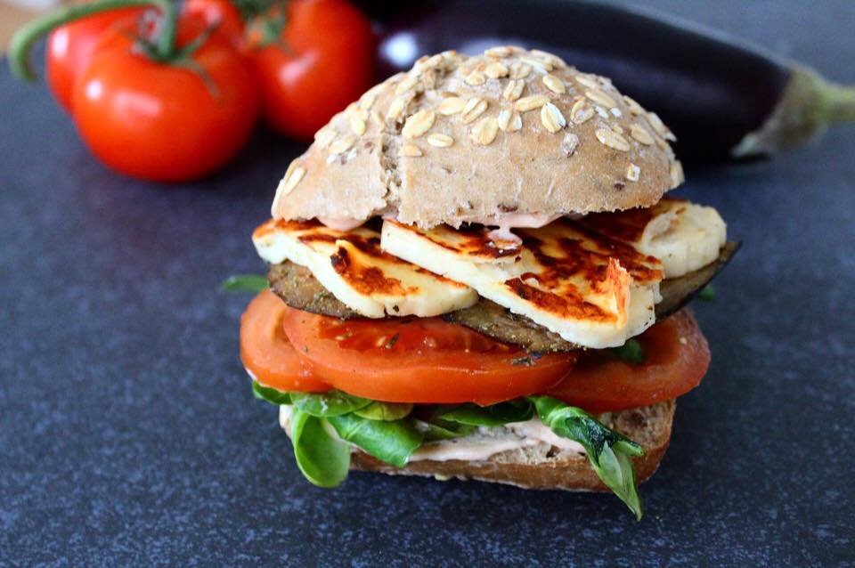 halloumi burger
